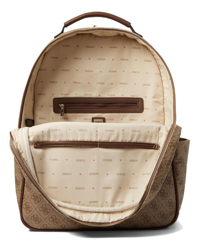 Mochila Guess Power Play Tech, Logotipo Latte