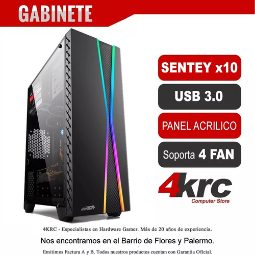Imagen 7 de 8 de Pc Gamer Armada Amd Ryzen 5 2600 1tb 8gb Ddr4 Gtx 1650 4gb