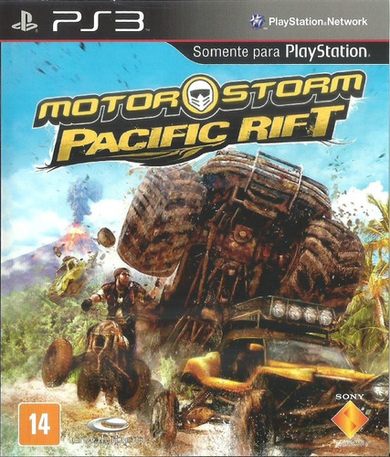 Jogo Motorstorm Pacific Rift Playstation 3 Ps3 Corrida Game