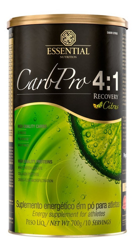 Carbpro 4:1 - Recovery - Citrus - Essential Nutrition  700g