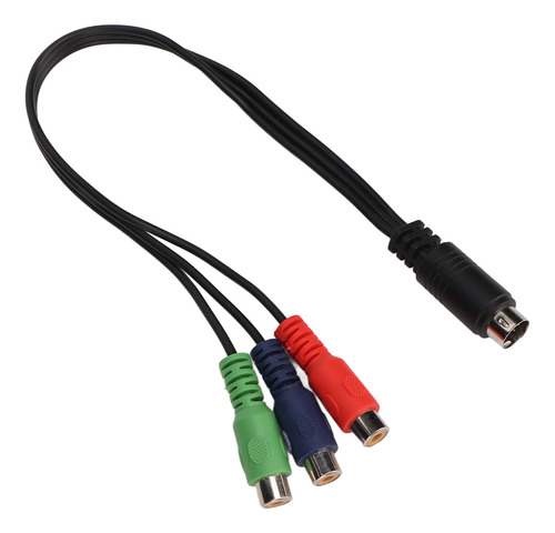 Cable Mini Din De 9 Pines A 3 Rca Mini Din De 9 Pines Macho