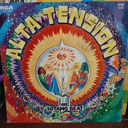 Vinilo Alta Tension En Sotano Beat Donald Marcel Debray Cp2