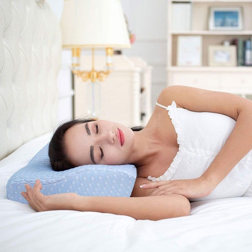 Almohada Ergonomica Viscoelastica Memory Foam Cervical