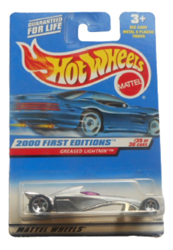 Hot Wheels 2000, First Editions, Greased Lightnin