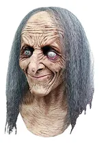Comprar Y Máscara Bruja Látex Con Pelo Halloween Cosplay Aterradora