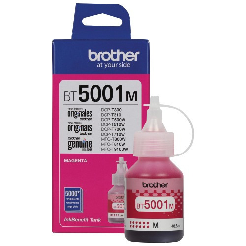 Tinta Brother Bt5001 Magenta | Dcp-t220/ T520/ T720/ T925