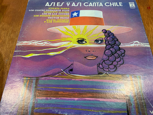 Vinilo Así Es Chile Vol. 1 Violeta Parra Y Otros Che Discos
