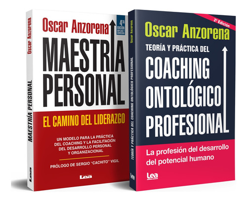Coaching Para El Liderazgo, Pack X 2 Libros / Oscar Anzorena