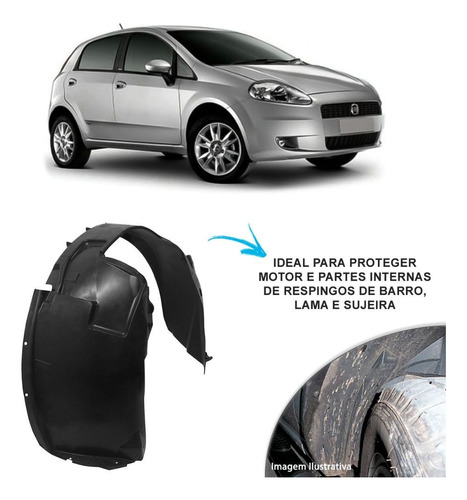 Parabarro Dianteiro Fiat Punto 2007 A 2012