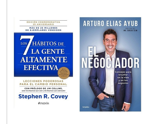 El Negociador + Los 7 Hábitos De La Gente Altamente Efectiva