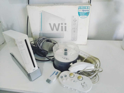 Wii Usada Buen Estado Completa