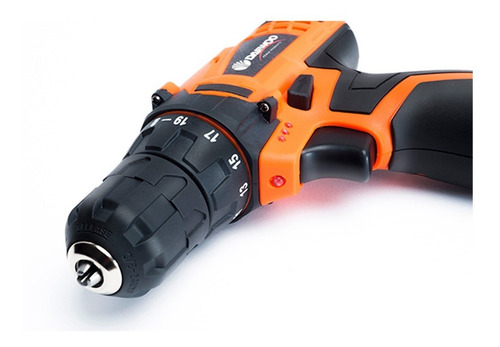 Taladro inalámbrico de 10mm Daewoo DACD1210CK 12V+ accesorios con bolso 220V