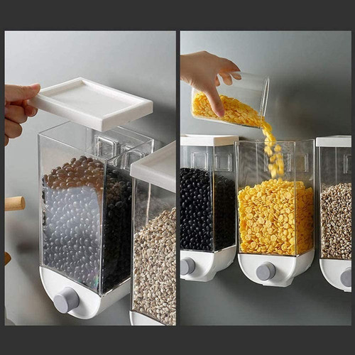 Dispensador De Cereales Legumbres Alimentos Para Cocina
