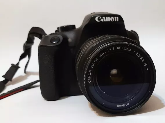 Canon Eos 1300d Dslr Color Negro