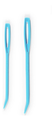 Juego Agujas Punta Curva Super Jumbo, Lana, Estambre- Clover