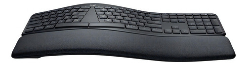 Teclado bluetooth Logitech Ergo Series QWERTY español color negro