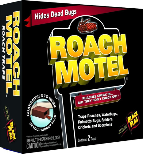 Black Flag Roach Motel -trampa Para Chiripas En Insectos (2)