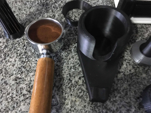 Combo Barista! Base De Tampeo Y Tamper. A Medida.