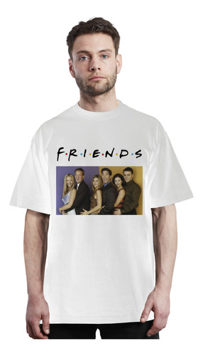 Friends - Todos - Blanca -series De Culto - Polera