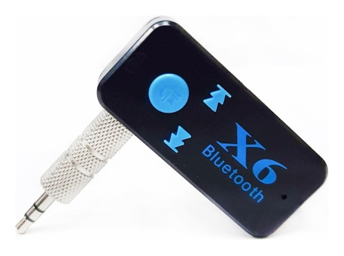  Receptor Bluetooth X6 Manos Libres Adaptador 3.5m Lector Sd