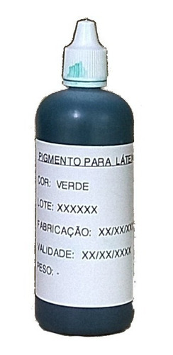 Pigmento Para Látex - Verde 100g