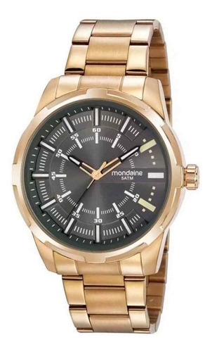 Imagem 2 de 3 de Relógio Masculino Dourado Mondaine 99469gpmvde3