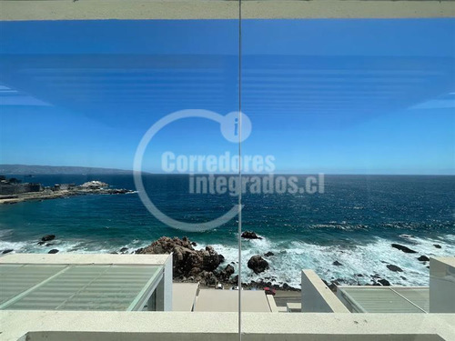 Venta Departamento En Reñaca Con Gran Terraza Y Vista