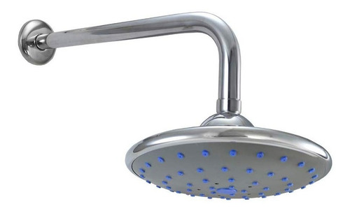 Regadera Plato Redondo, 6 , Brazo Largo Genflux Rgpr317plcb