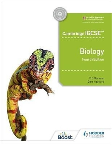 Cambridge Igcse Biology (4Th.Edition), de Mackean, D.G.. Editorial Hodder Education, tapa blanda en inglés internacional, 2021