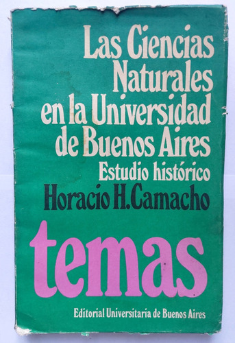 Ciencias Naturales En Universidad Estudio Historico Camacho