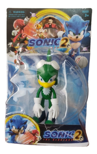 Muñeco Jet Sonic Articulado X1 Personaje Sonic En Blister