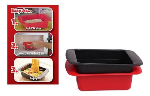 Pote Para Cozinhar Macarrão Miojo No Microondas