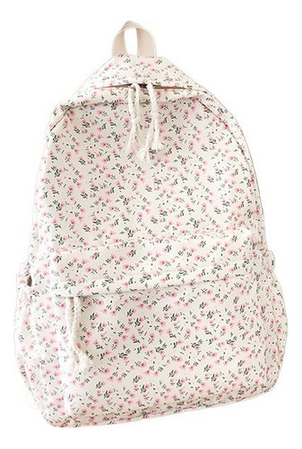 Mochila De Mujer Linda Bolsa De Viaje Casual De Nylon Pa [u]