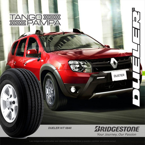 265/65 R17 Bridgestone Dueler H/t 684 Ii Hilux Envío Gratis