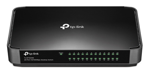 Switch De 24 Puertos Fast Ethernet Tl-sf1024m 10/100 Mbps