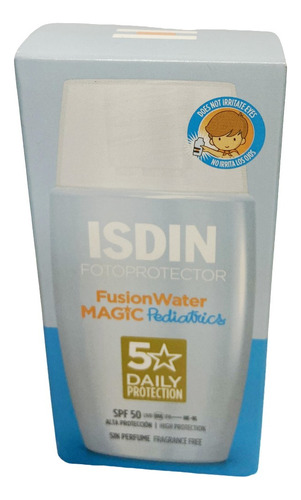 Isdin Fotoprotector Fusion Water Pediactrics Spf 50 50 Ml