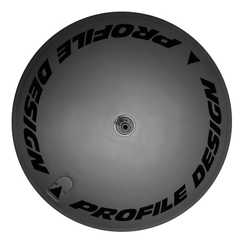 Rueda trasera de carbono cerrada con disco GMR Profile Design, 11 V, color negro