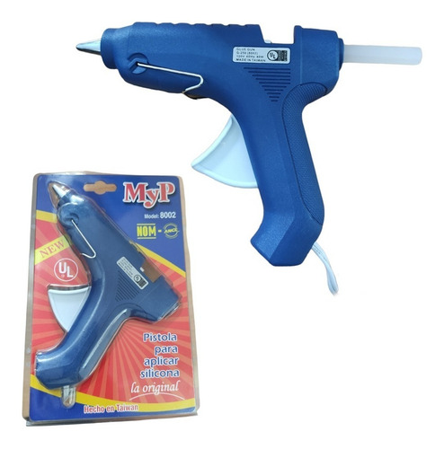 Pistola Para Aplicar Silicona Myp 8002 40w 60hz Azul