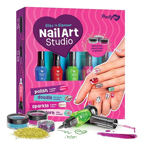 Juego De Esmaltes Para Niñas Manicure