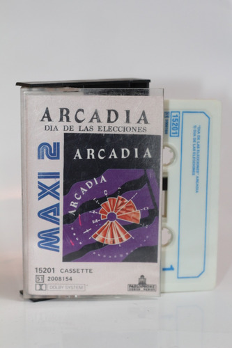 Cassette Maxi Arcadia Dia De Las Elecciones 1985 Election