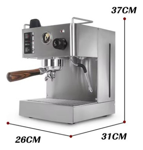 Cafetera Espresso Milesto Con Caldera Portafiltro 58mm