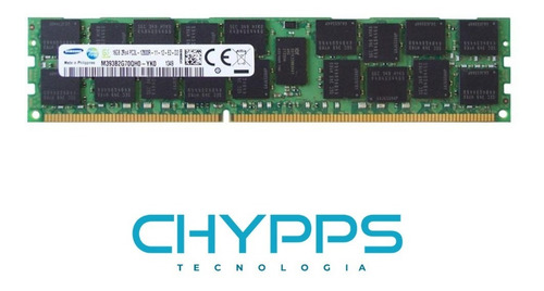 Imagem 1 de 1 de Memória P/servidor Samsung 16gb Pc3l 12800r M393b2g70qh0-yk0