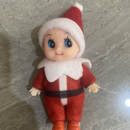7pcs Muñeca De Elfo Pequeño De Navidad Para Bebé