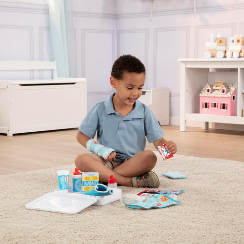 Melissa & Doug Kit Get Well Primeros Auxilios Con 25 Piezas