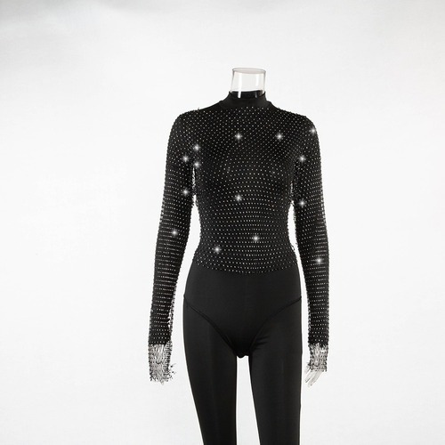 A Blusa Top Crop Carnival Shining Pedreria Carnival Ballad