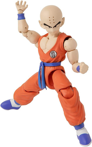 Figura De Acción Krillin Dragon Stars Bandai Dragon Ball Sup