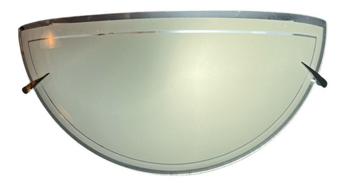 Imagen 1 de 7 de Aplique Medio De Pared Vidrio Satinado