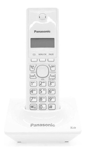 Teléfono Panasonic KX-TG1711 inalámbrico - color blanco
