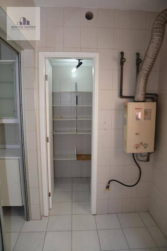 Apartamento Para Alugar Em Moema, Ed. Modular Da Vinci, 3 Dormitórios Sendo 1 Suíte, Varanda Ampla, 4 Banheiros, 2 Vagas Na Garagem, 97 M², São Paulo. - Ap1143