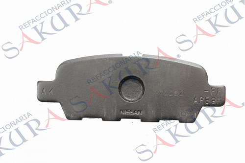 Kit Frenos Traseros Sentra 2013-2019 Original